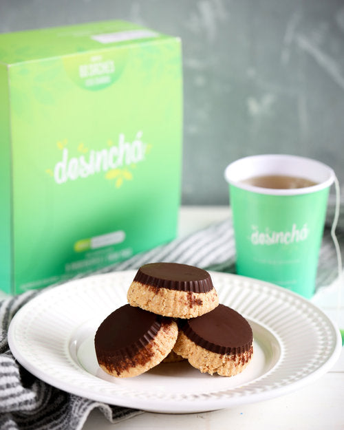 Doce de paçoca com chocolate low carb