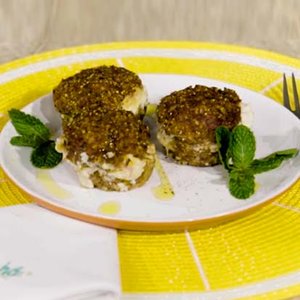 Quibe de Quinoa recheado sem glúten