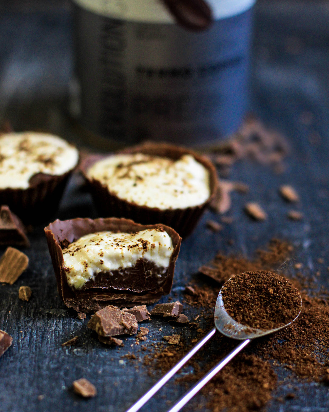 Trufa de chocolate com Evolution Coffee