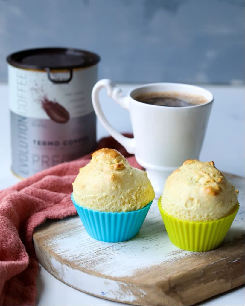 Pão de leite de coco Low Carb