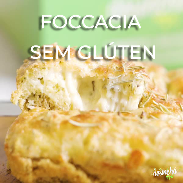 Focaccia sem glúten