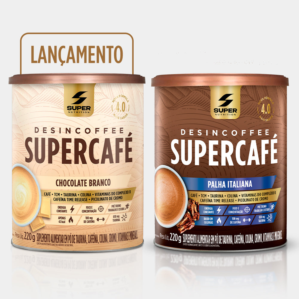 Supercafé Chocolate Branco + Palha Italiana