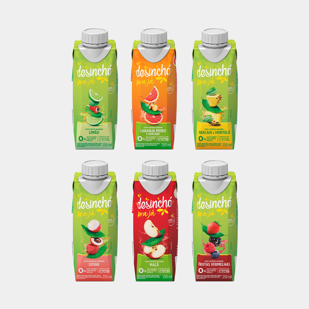 Kit Desinchá Pra Já Mini (6 unidades de 250ml)