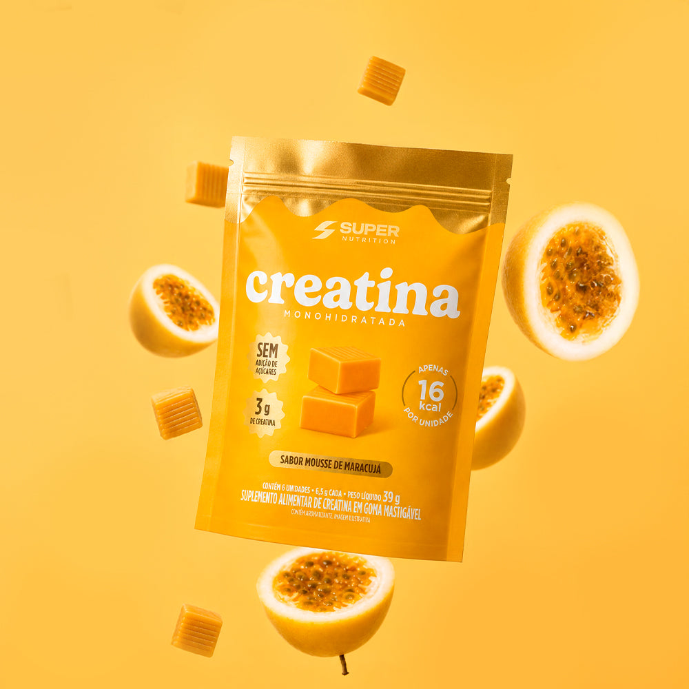 Mini Pack Caramelo de Creatina Mousse de Maracujá