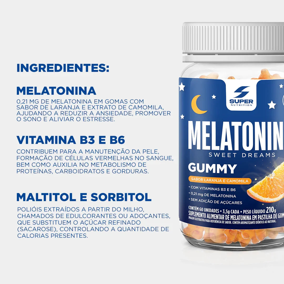 Compre 2 Leve 3 Gummy Melatonina