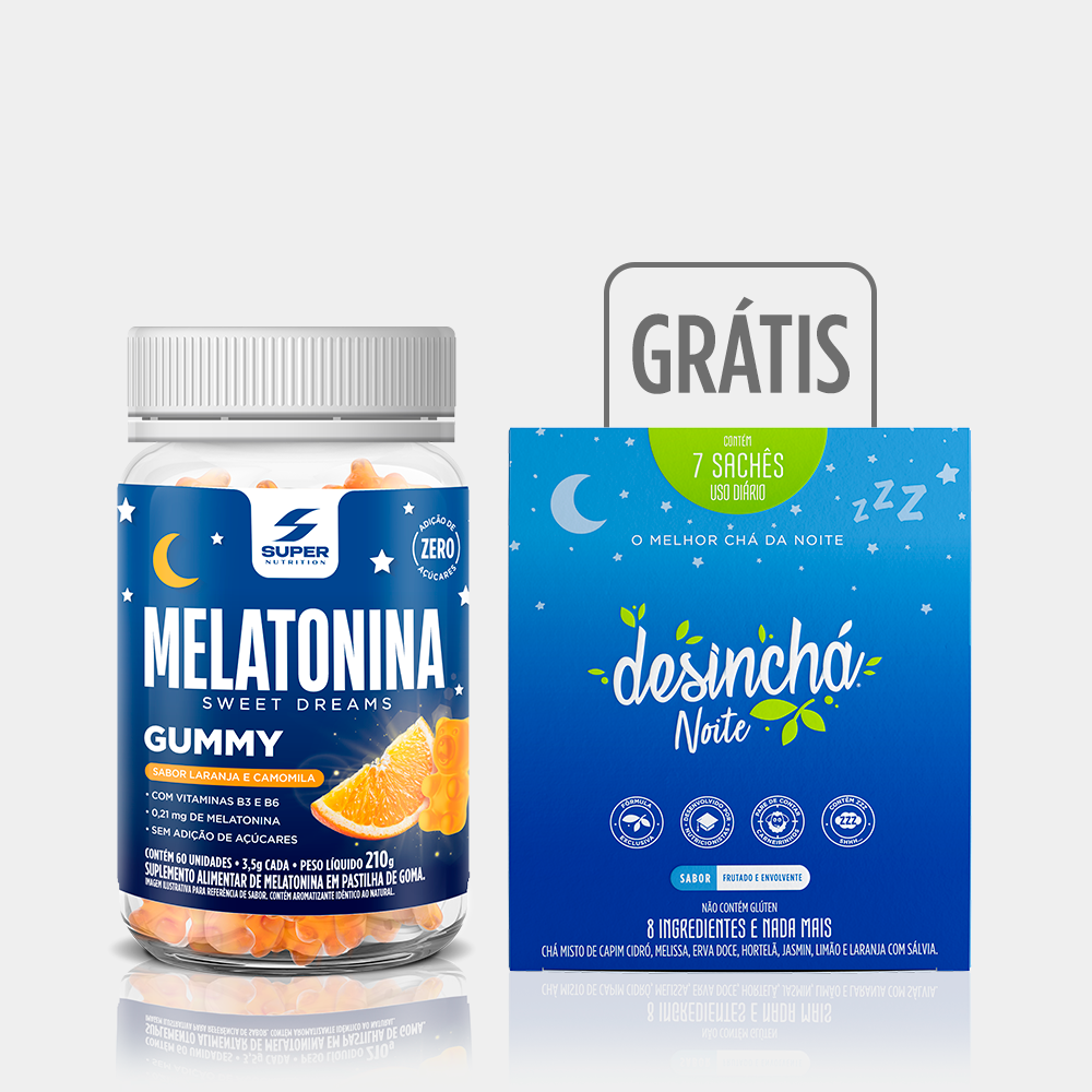 Compre Gummy Melatonina, Ganhe Desinchá 7 Noites
