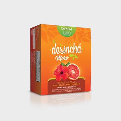 Desinchá Laranja Moro e Hibisco (30 sachês)