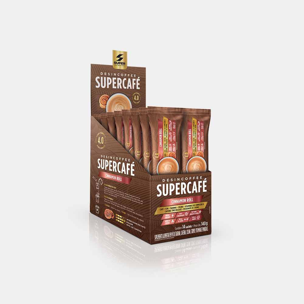 Stick Supercafé Cinnamon Roll (14 unidades)