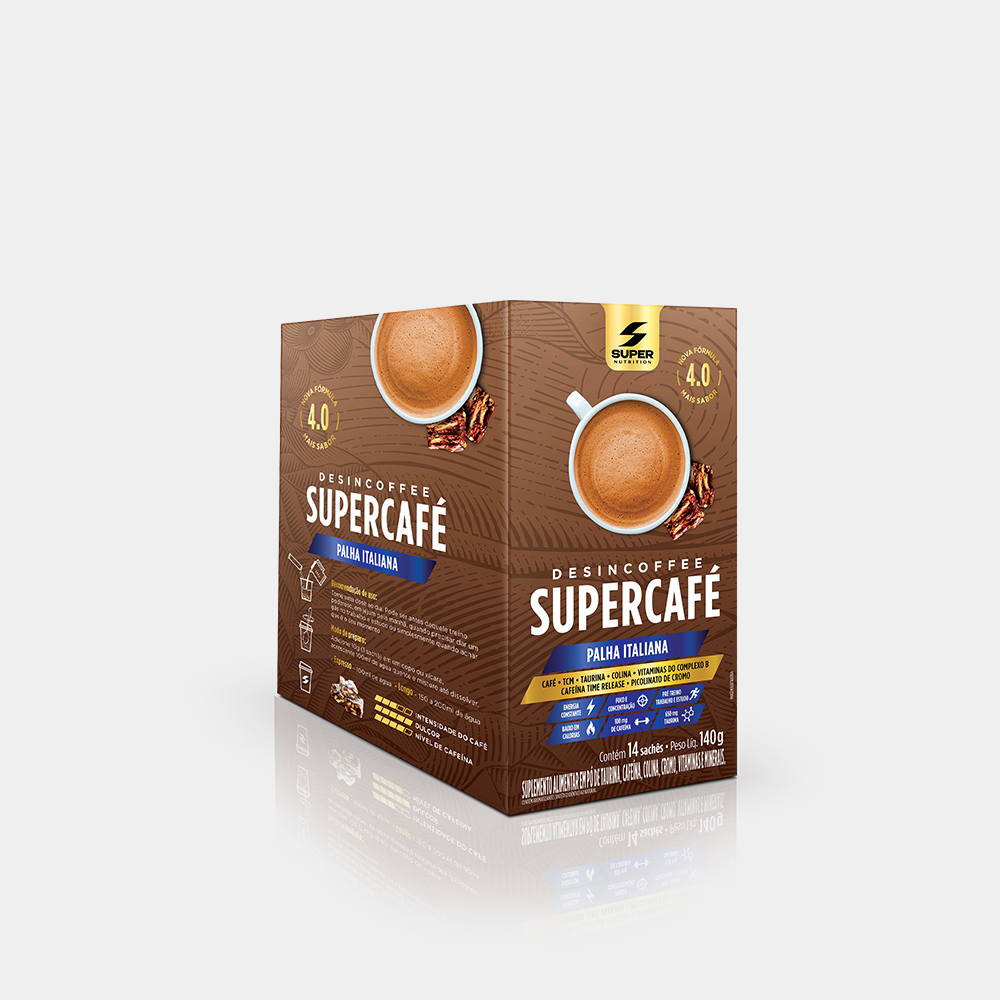 Stick Supercafé Palha Italiana (14 unidades)
