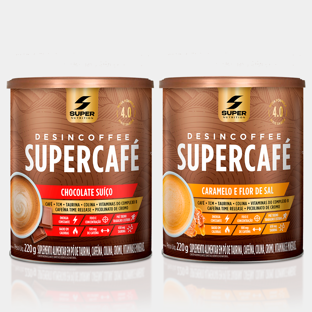 SupercafĂ© Chocolate SuĂço + Caramelo e Flor de Sal