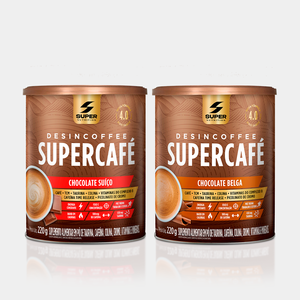 Supercafé Chocolate Suíço + Chocolate Belga
