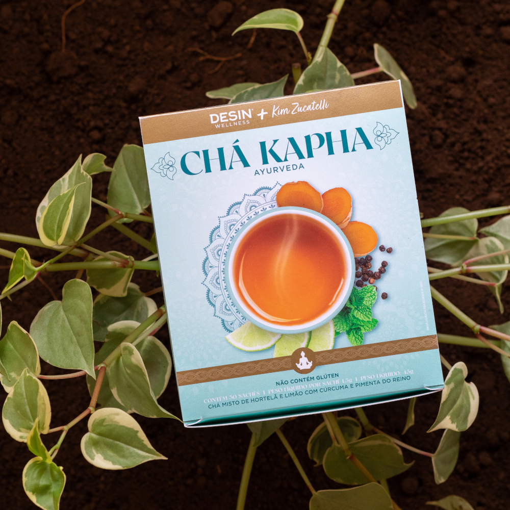 Chá Ayurveda Kapha by Kim Zucatelli (30 sachês)