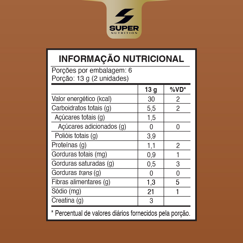 Mini Pack Caramelo de Creatina Brigadeiro