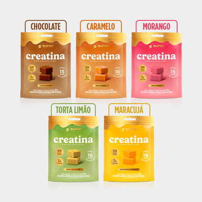 Degustação Completa Caramelos de Creatina