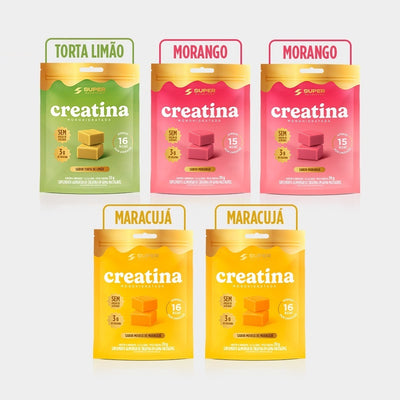 Degustação Completa Caramelos de Creatina