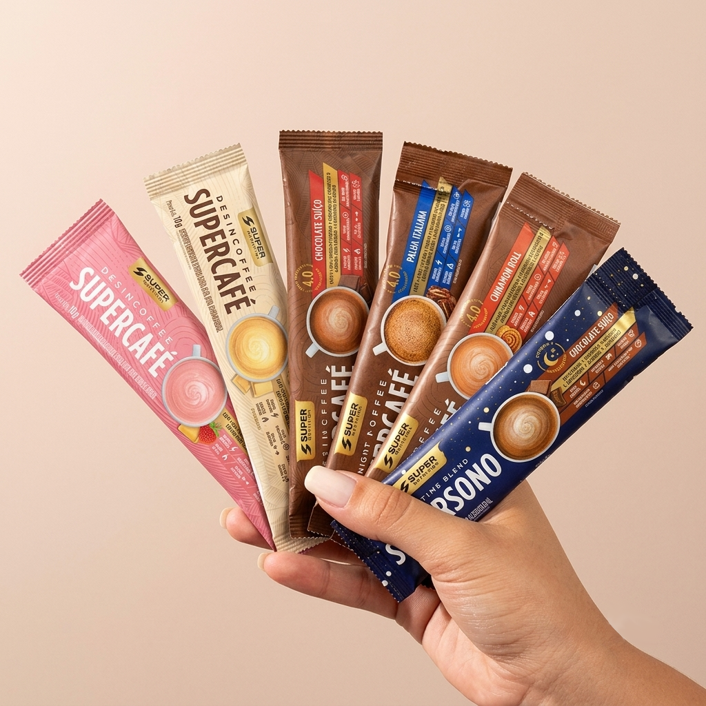 Kit Degustação Completa: Creatinas e Supercafés
