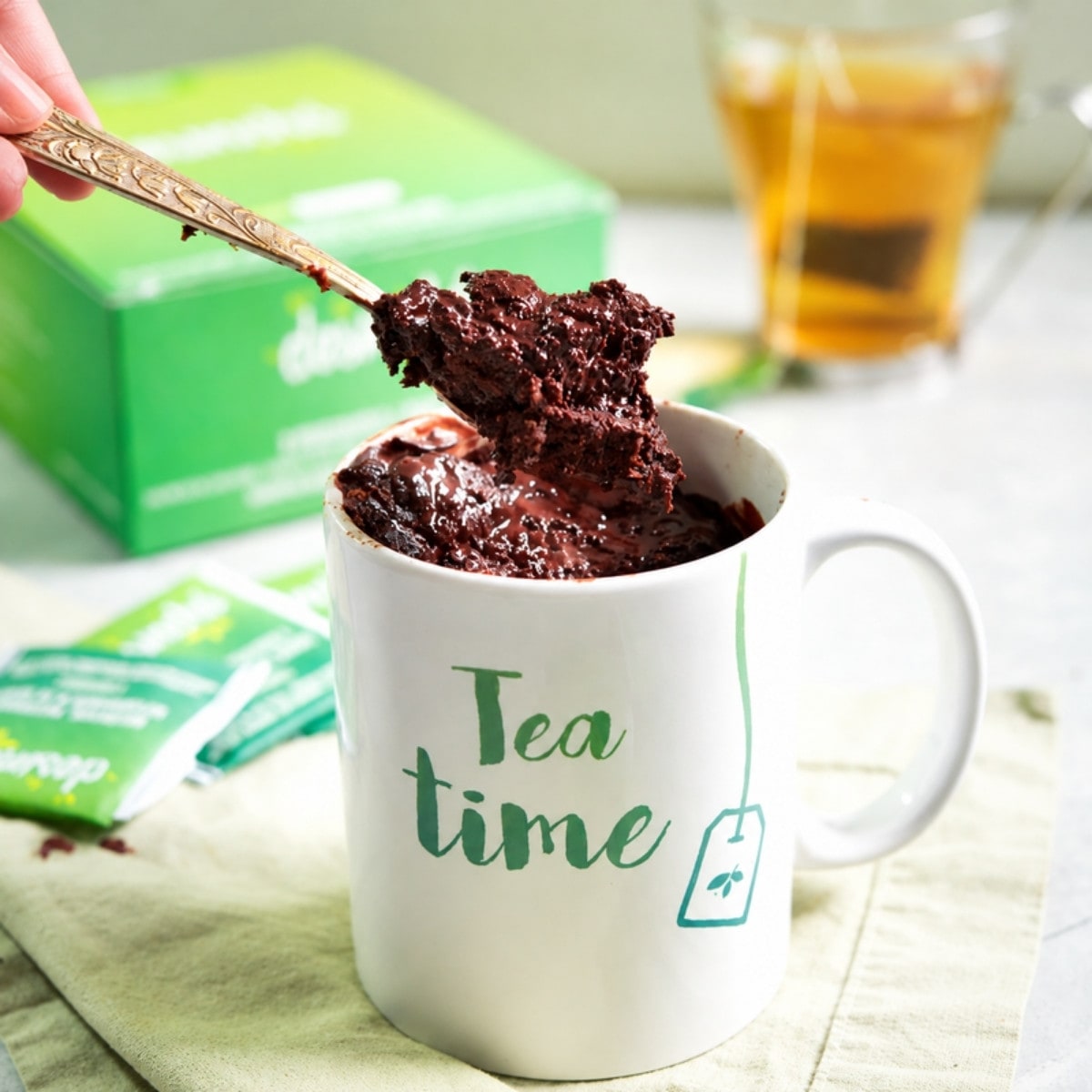 Bolo de caneca Fit – receita Desinchá