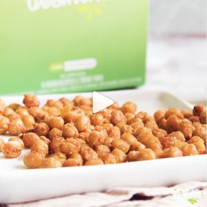 Snacks de grão de bico