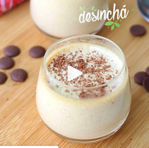 Mousse de café, amendoim e Desinchá ☕️