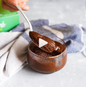 Mousse de chocolate low carb