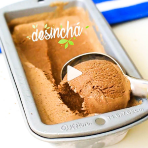 Sorvete de Chocolate com Desinchá