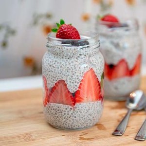Pudim de Chia com Desinchá
