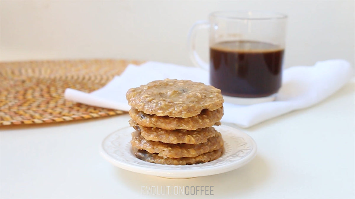 Biscoito de Banana com Aveia