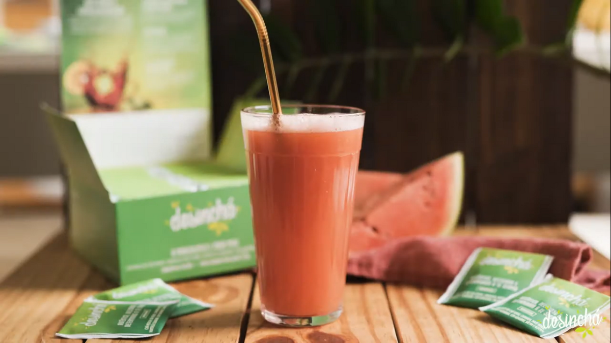 Suco de Melancia com Desinchá