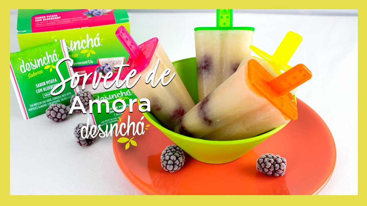 Como fazer um delicioso picolé de amora