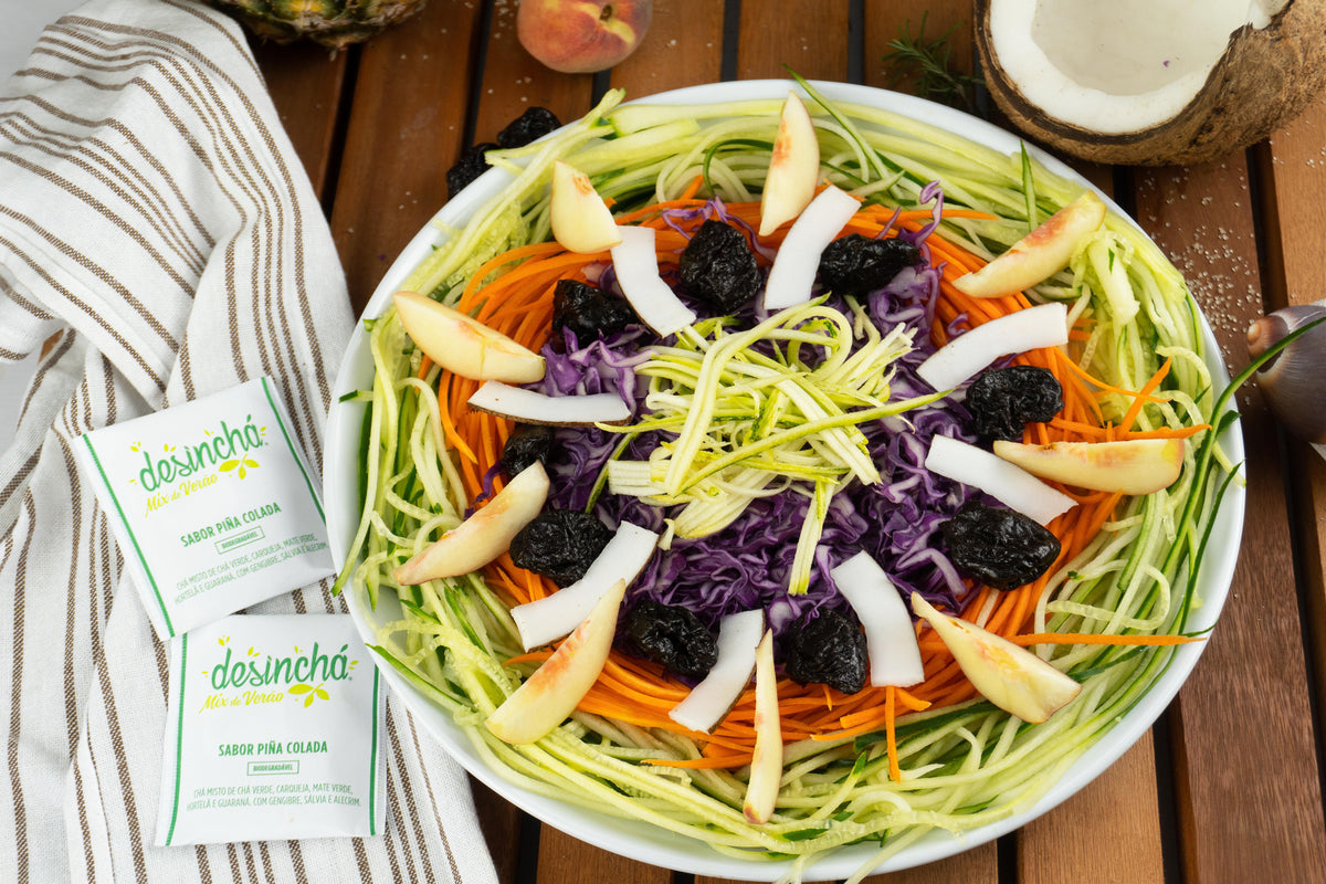 A verdadeira salada tropical!