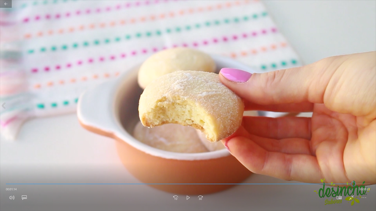 Deliciosos biscoitos de limão
