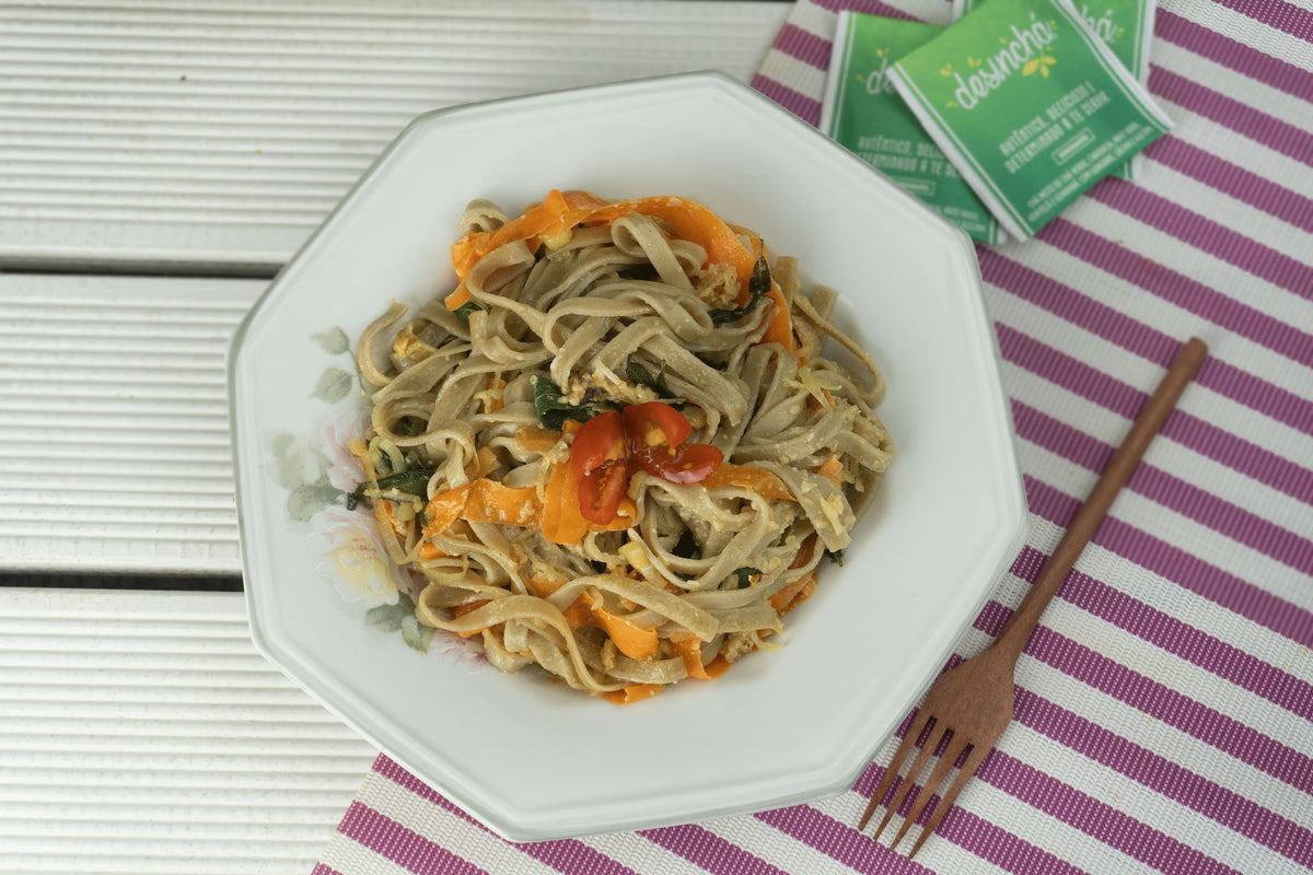 Receita de Macarrão com Sálvia
