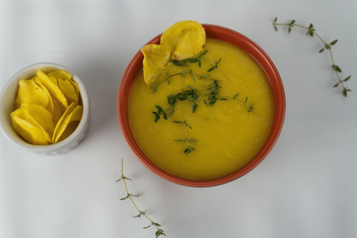 Delicioso Creme de Mandioquinha