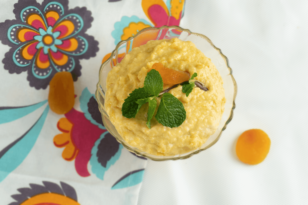 Saboroso Mousse de Damasco