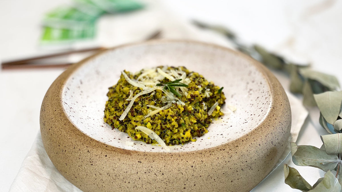 Receita de Risoto de Quinoa