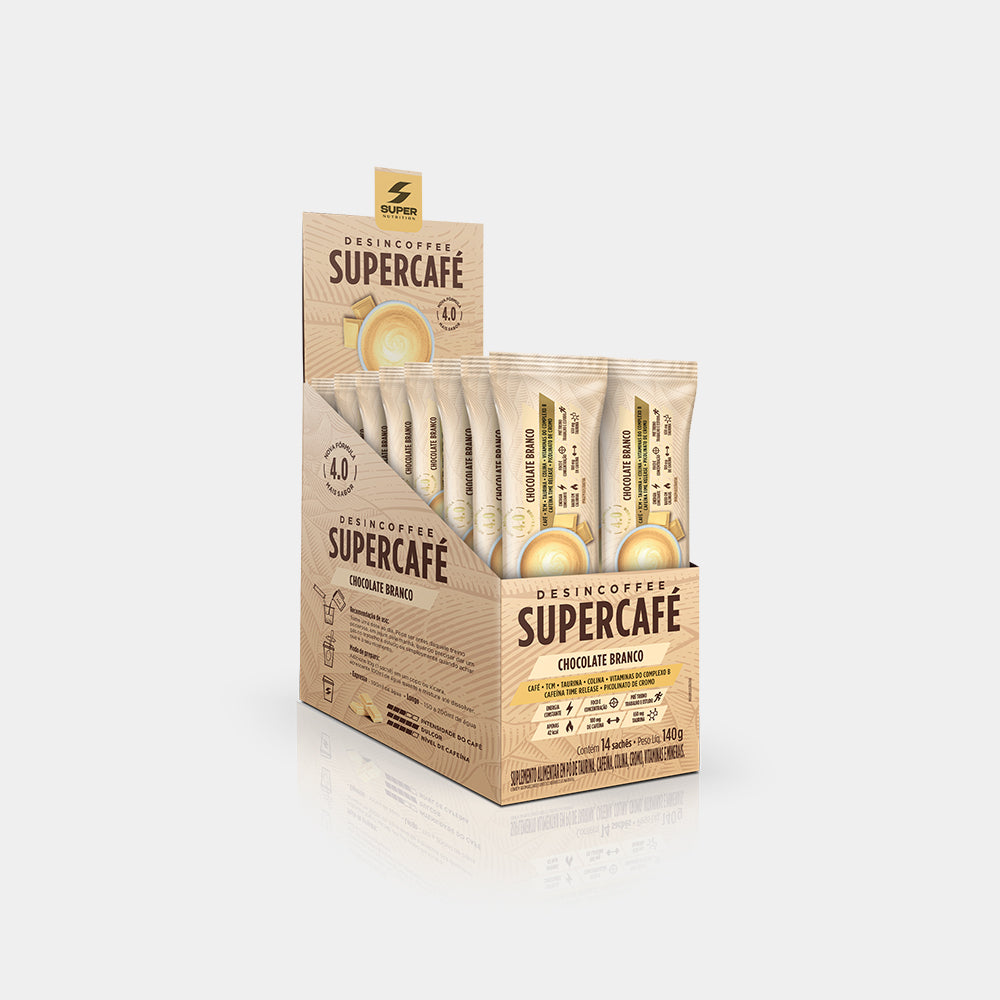 Stick Supercafé Chocolate Branco (14 unidades)