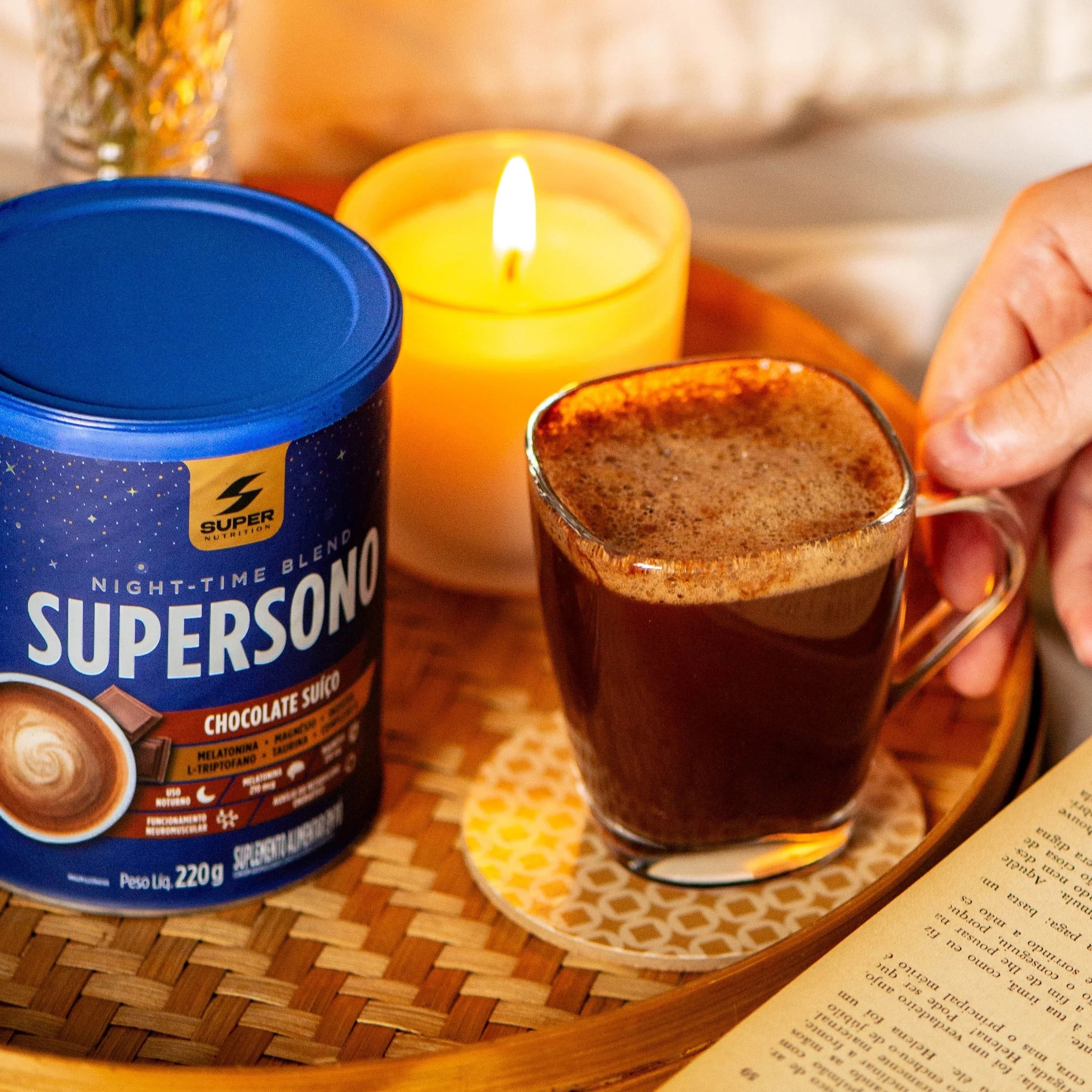 Supersono: Suplemento Alimentar para Noites de Sono Tranquilas