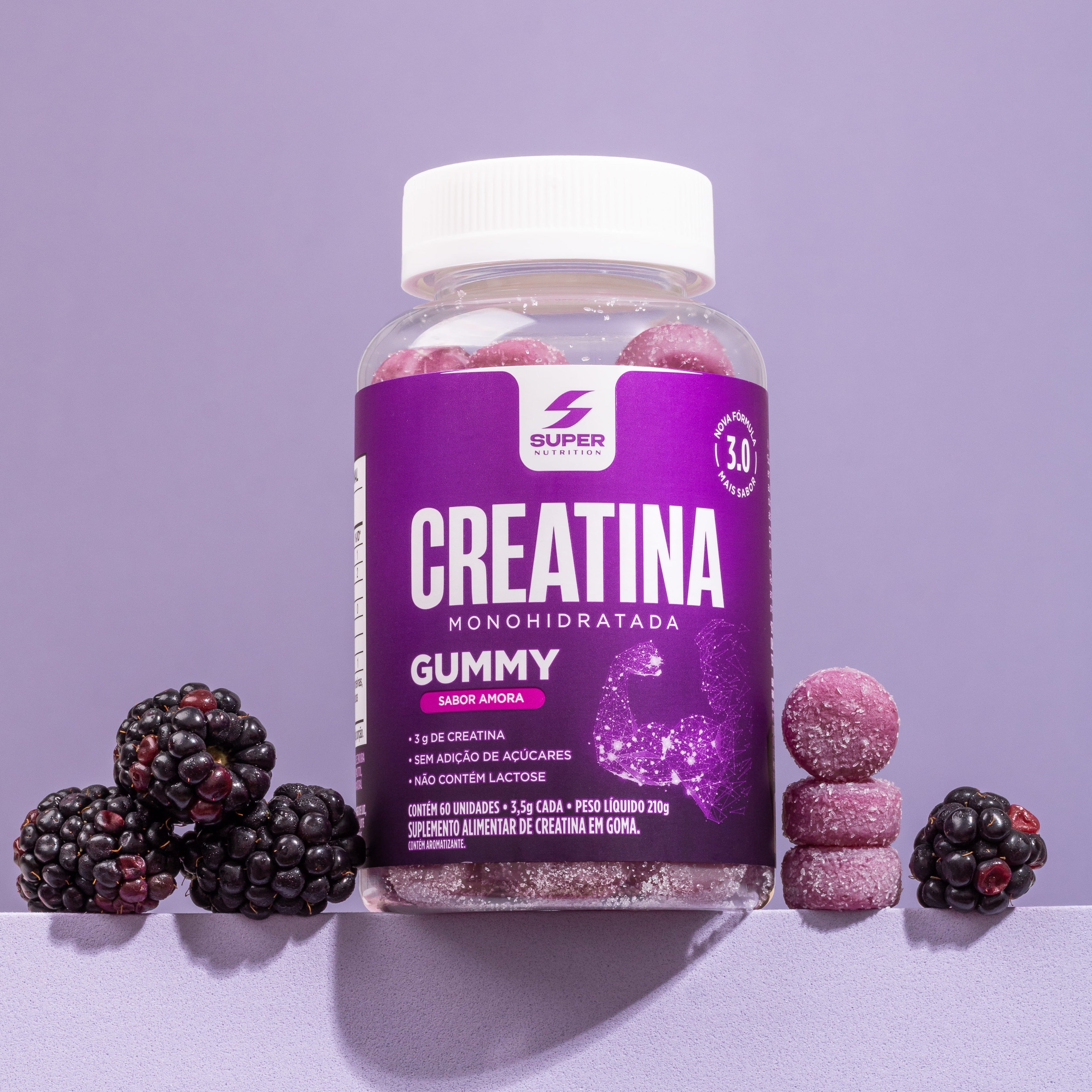 Compre 2 Leve 3 Gummy Creatina Amora