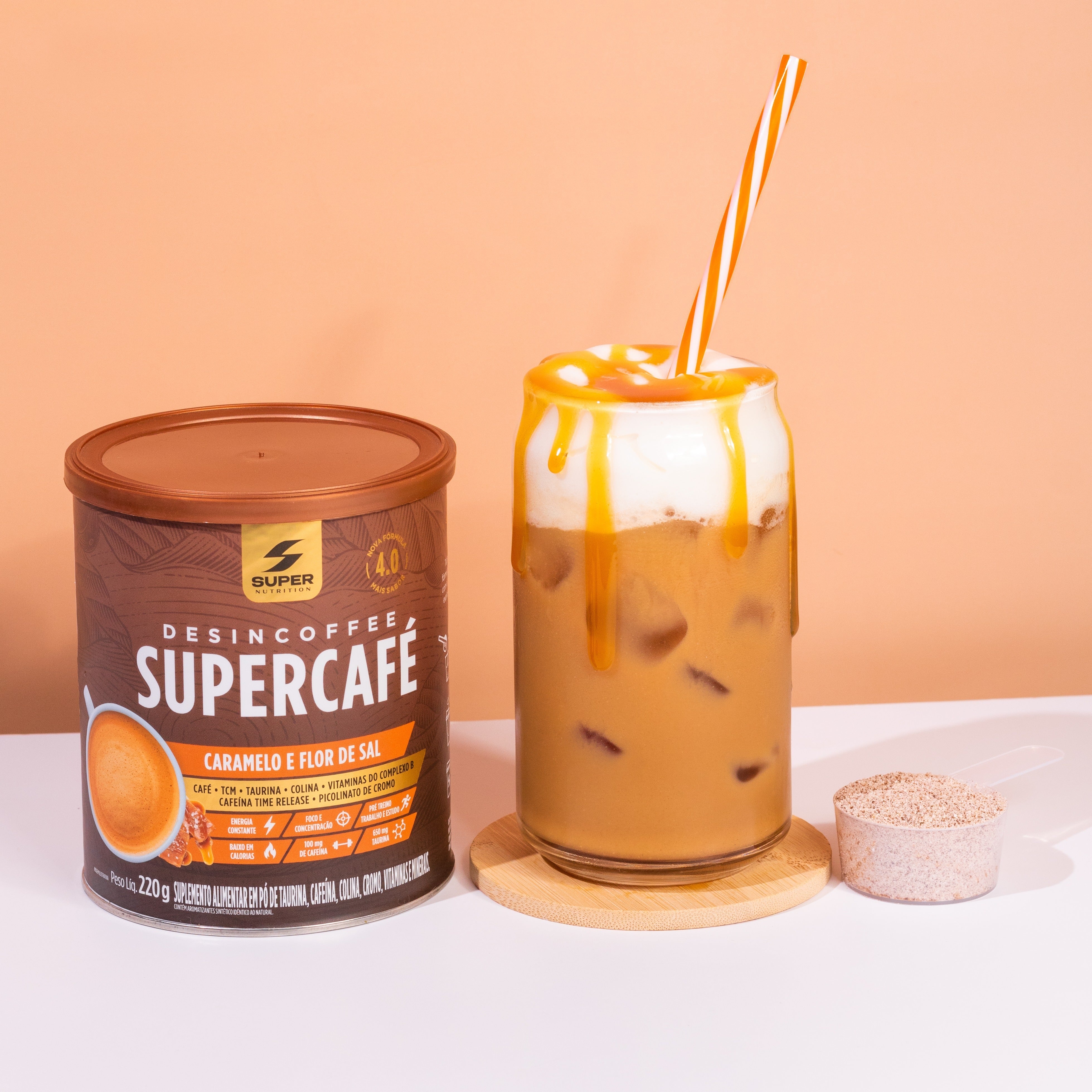 SuperCafé sabor Caramelo e Flor de Sal | Desinchá
