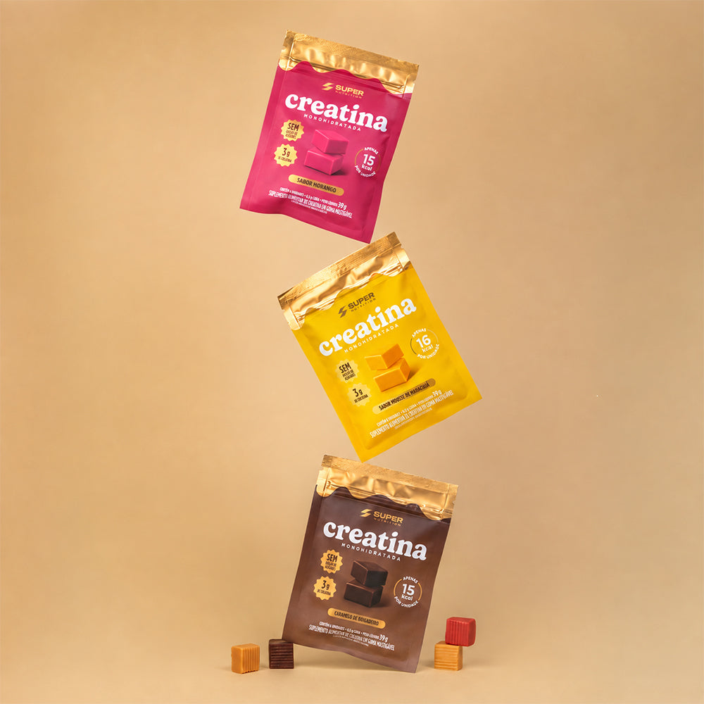 Combo Mini Packs de Caramelo de Creatina