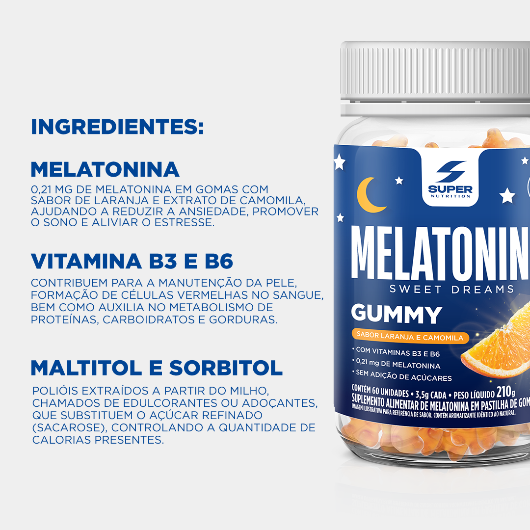 Compre Gummy Melatonina, Ganhe Desinchá 7 Noites