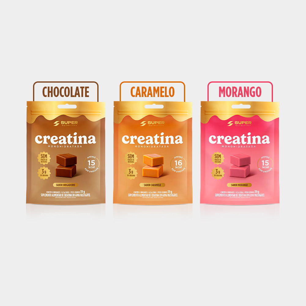 Combo Mini Packs de Caramelo de Creatina