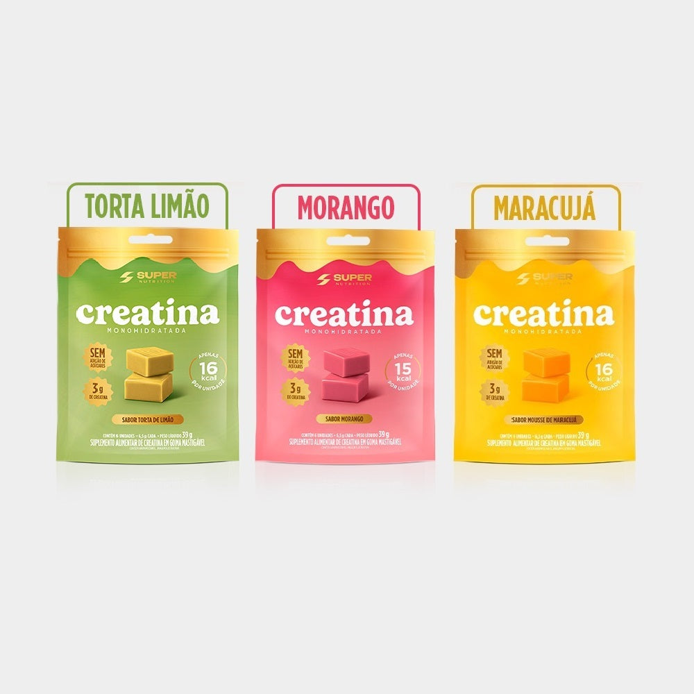 Combo Mini Packs de Caramelo de Creatina