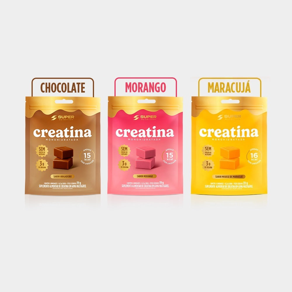Combo Mini Packs de Caramelo de Creatina