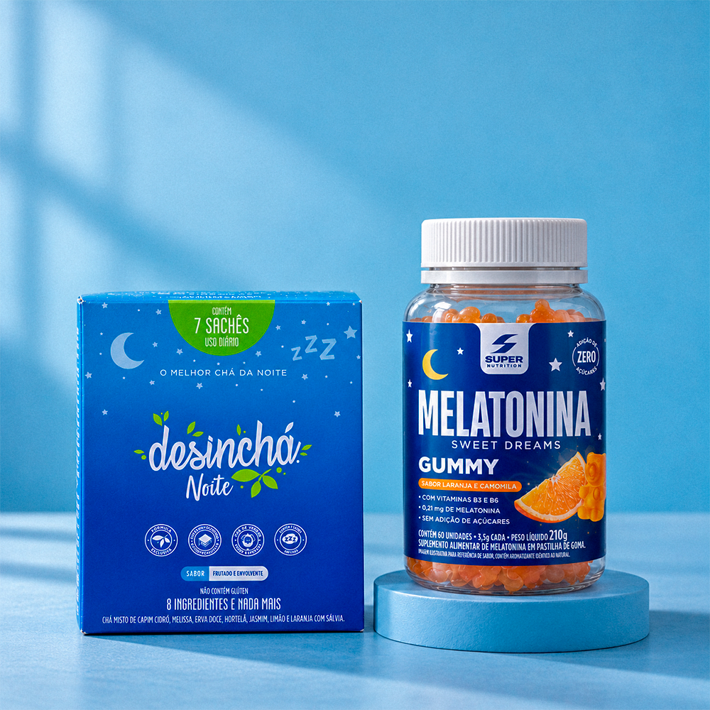 Compre Gummy Melatonina, Ganhe Desinchá 7 Noites