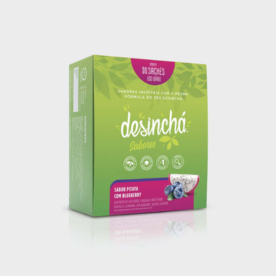 Desinchá Sabores Pitaya com Blueberry (30 sachês)