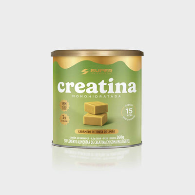 Caramelo Creatina Torta de Limão
