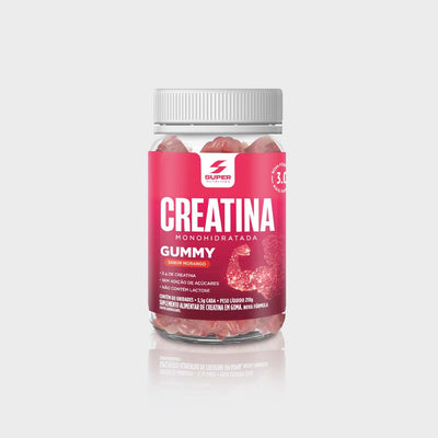 Gummy Creatina Morango (60 gomas)