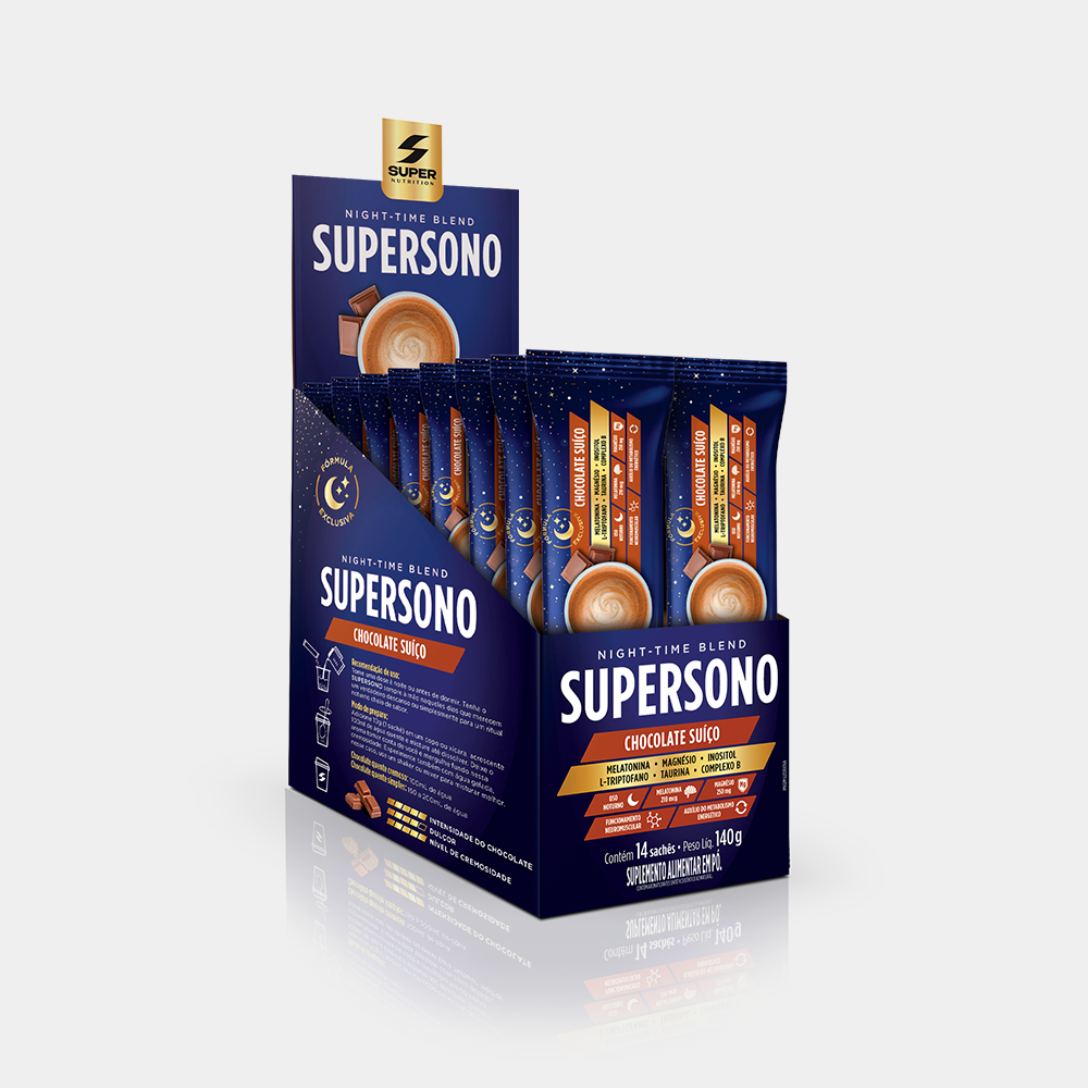 Stick Supersono Chocolate Suíço (14 unidades)