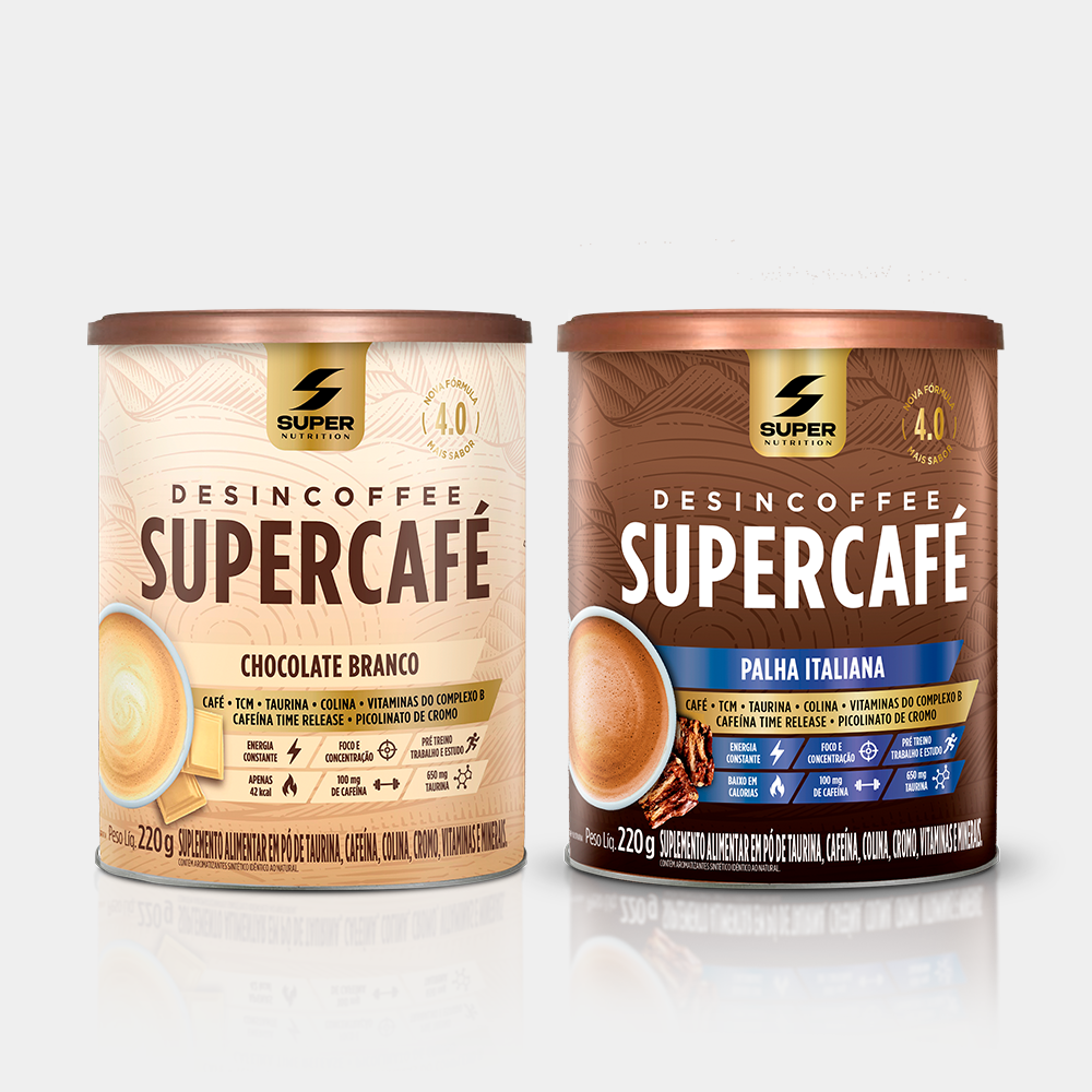 Supercafé Chocolate Branco + Palha Italiana